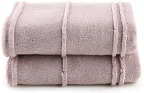 Розови кърпи в комплект от 2 бр. от тери 50x90 cm Arden – Foutastic