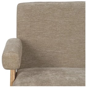 Бежов шенилов диван 134 cm Rest – Ixia