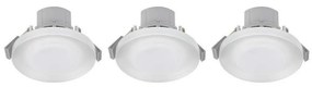 К-кт 3x LED RGB Лампа за вграждане в баня ARGON LED/7,3W/230V IP44 + + д.у.