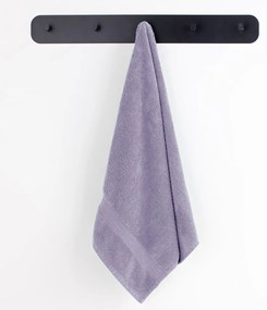 Памучни хавлии и кърпи за баня в комплект 10 бр. от тери в цвят лавандула Marina – Restilo