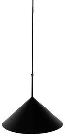 Дизайнерски висящ аплик черен - Triangolo