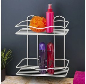 ПОСТАВКА ЗА БАНЯ TEKNO TEL BK-012W 2 нива бяло