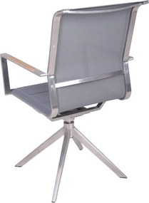 Сив градински стол метален Salida – Garden Pleasure