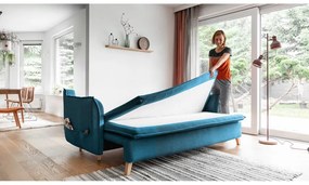 Тюркоаз разтегателен диван 225 cm Charming Charlie – Miuform