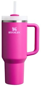 Розов термос със сламка от неръждаема стомана 1,18 l Quencher H2.0 FlowState Tumbler Violet Blossom – Stanley