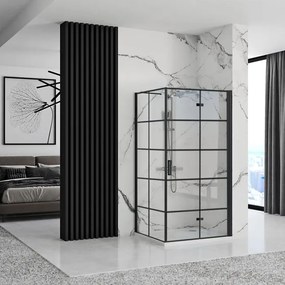 Душ кабина Rea Molier Black 100x90