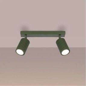 Brilagi - Спот CRESTO 2xGU10/10W/230V зелен