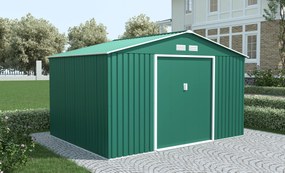 Градинска барака Aria XL цвят Зелена 340х383х210см