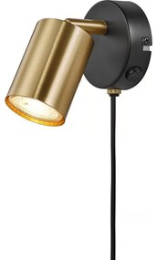 Nordlux - Спот аплик EXPLORE 1xGU10/7W/230V месинг