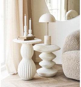 Каменна кръгла странична масичка ø 36 cm Blackburn – House Nordic