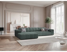 Тюркоазен ъглов диван (ляв ъгъл) Chicago - Cosmopolitan Design