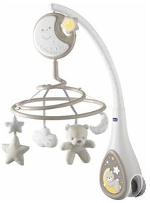 Chicco - Музикална въртележка за креватче 3в1 NEXT2DREAMS 3xAA сив