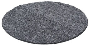 Тъмносив кръгъл килим ø 200 cm Life – Ayyildiz Carpets