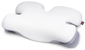 CONNECT IT CFH-6030-WH - Анатомична възглавница Virgo бяла/сива
