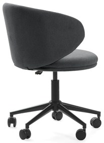 Тъмносив офис стол Rush – Marckeric