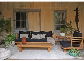 Бял ръчно изработен памучен килим подходящ за пране 200x300 cm Tribu Natural – Lorena Canals