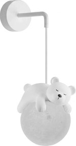 СТЕННА ЛАМПА АПЛИК WHITE BEAR G161-1W