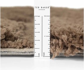 Кафяв ръчно изработен кръгъл килим ø 160 cm Lambeth Jasper – Ted Baker