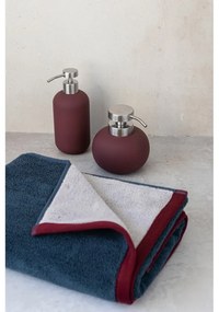 Тъмнолилав керамичен диспенсер за сапун 120 ml Lotus Play – Mette Ditmer Denmark