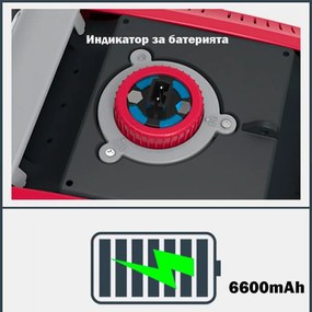 Безкабелен робот за почистване на басейни Wybot Typhor 2 (Osprey 300 Pro), 50W, Li-Ion 6600 mAh, За до 120 м2, Автономия 120 минути, Self-parking, Auto-reverse, Бял