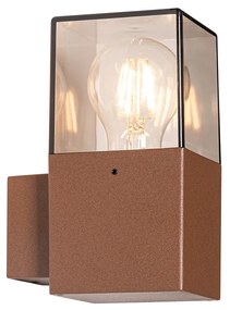 Интелигентна външна стенна лампа ръждиво кафява IP44 с Wi-Fi P45 - Denmark