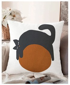 Калъфка за възглавница от памучна смес Kitty, 55 x 55 cm - Minimalist Cushion Covers