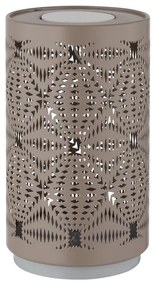 Globo 21018CH - LED RGB настолна лампа AMIYAH LED/1W/5V 500 mAh кафява