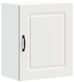853557 vidaXL Кухненски стенен шкаф, Kalmar, бял, инженерно дърво