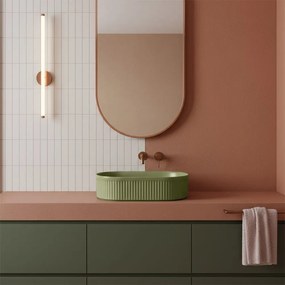 Умивалник за плот Rea Vanda Pistachio Matt