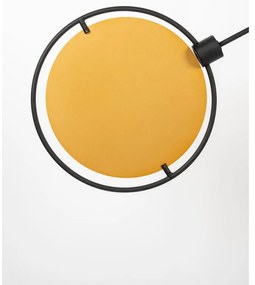 LED затъмняващо се висящо осветително тяло в цвят жълта охра и черно Sirius – Zuiver