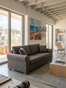 Диван Orpheas триместен-210L 90D cm-Staxti