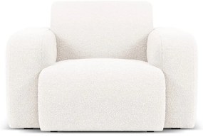 Бял фотьойл от плат букле Molino - Micadoni Home