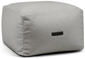 Светлосив пуф от букле Softbox MooG – SLOWDOWN