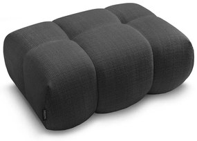 Черна шенилова табуретка Ivane – Bobochic Paris