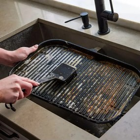 Четка за чистене на барбекю Ninja XSKOGXLCNBSEU, За Woodfire OG701/OG850/OG90, Черен