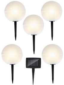 К-кт 5x LED Соларна лампа LED/3,2V многоцветен