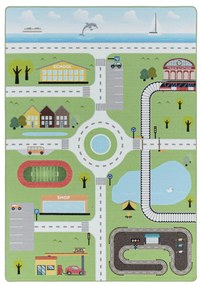 Зелен детски килим 80x120 cm Play – Ayyildiz Carpets