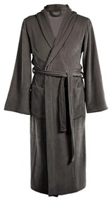 Сива хавлия от микроплюш размер S/M Elena – Tiseco Home Studio