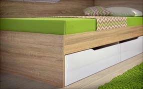 Легло + чекмеджета за матрак 90/200 Амико