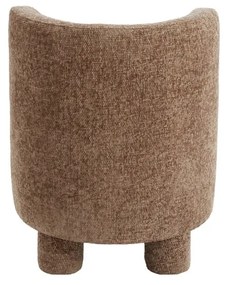 Тъмнокафяво кресло Kamova – Light &amp; Living