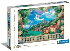 Clementoni - Пъзел Lush Terrace on Lake 3000 части