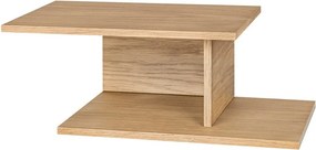 Висящо/с рафтове нощно шкафче от декор от дъб в естествен цвят Tann – noo.ma