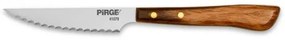 Pirge - Нож за стек от нежъждаема стомана с дървена дръжка 9см(41079)