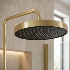 Комплект за душ Rea Prime Brush Gold