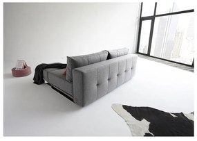 Сив разтегателен диван Twist Charcoal Supremax - Innovation