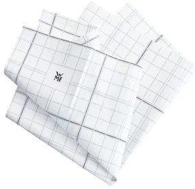 WMF - Почистваща кърпа от микрофибър 50x40 см, бяла