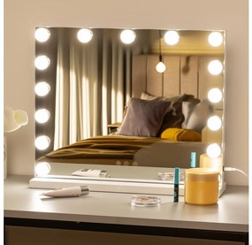 Brilagi - LED регулируемо грим огледало HOLLYWOOD LED/15W/230V 3000-6500K