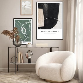 Картина 72x102 cm Sort Of Stone – Malerifabrikken