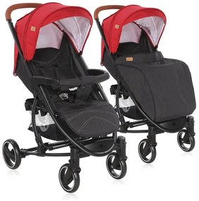 Детска количка S-300 LORELLI - Red&Black