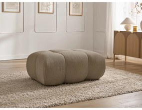 Кафява шенилова табуретка Ivane – Bobochic Paris